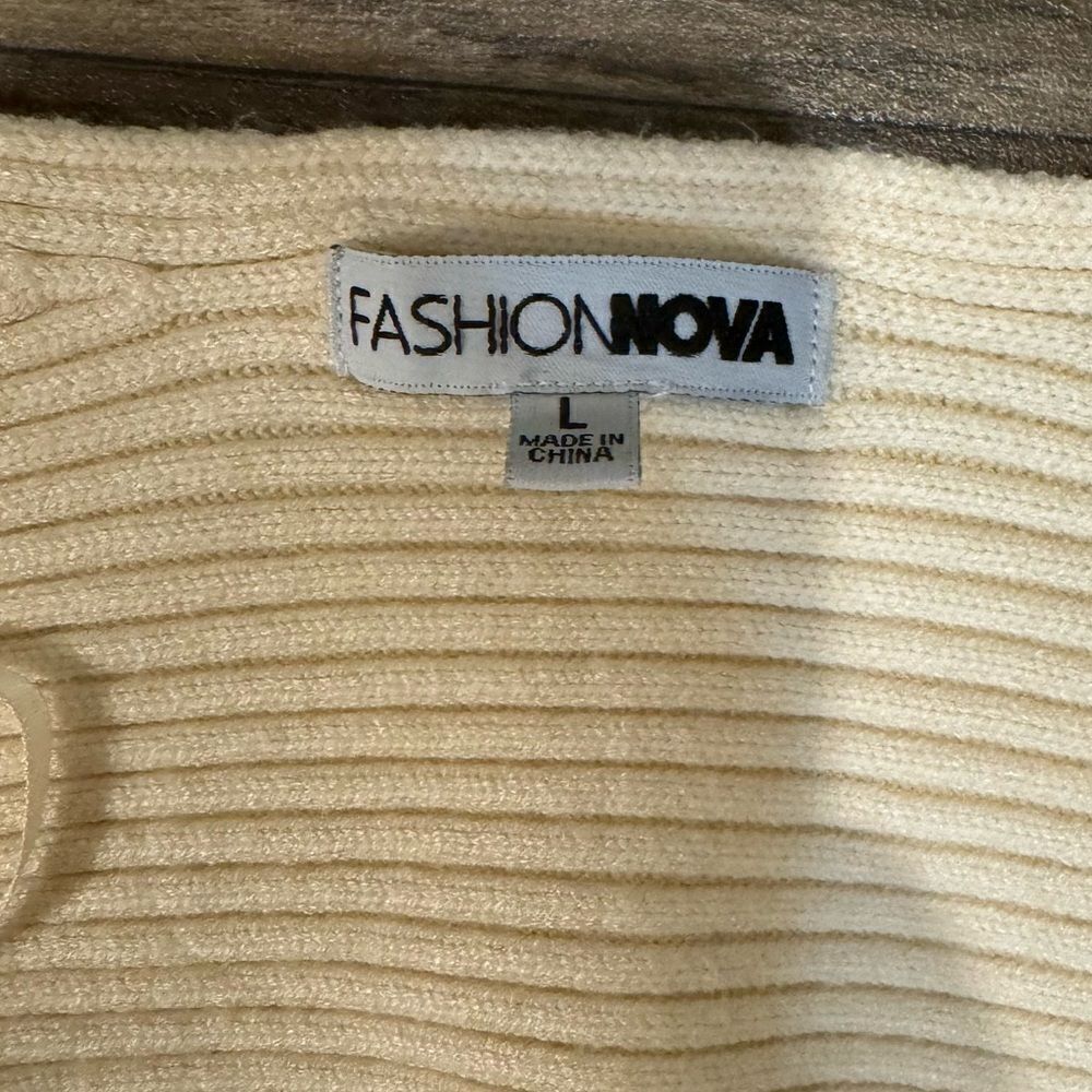 FN Yellow Sweater Jacket - Picture 2 of 3